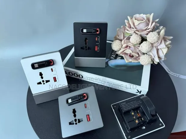 Original Type C Socket with Cord and Switch - 1