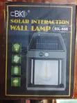 Solar Motion Sensor Wall Lamp - 1