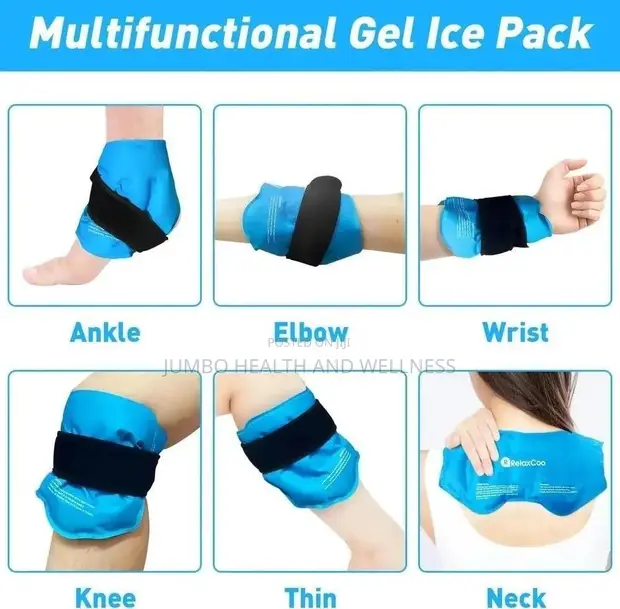 Hot & Cold Reusable Gel Pack Wrap (26.5 × 15.5cm) - 1
