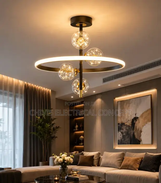 Luxury Dropping LED Ceiling Chandelier - 1