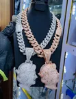 Original Cuban Ice Chain da Pendant - 1