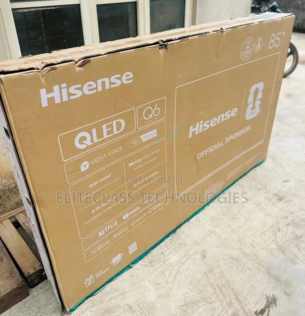 Original Hisense 85" QLED Smart TV - 1