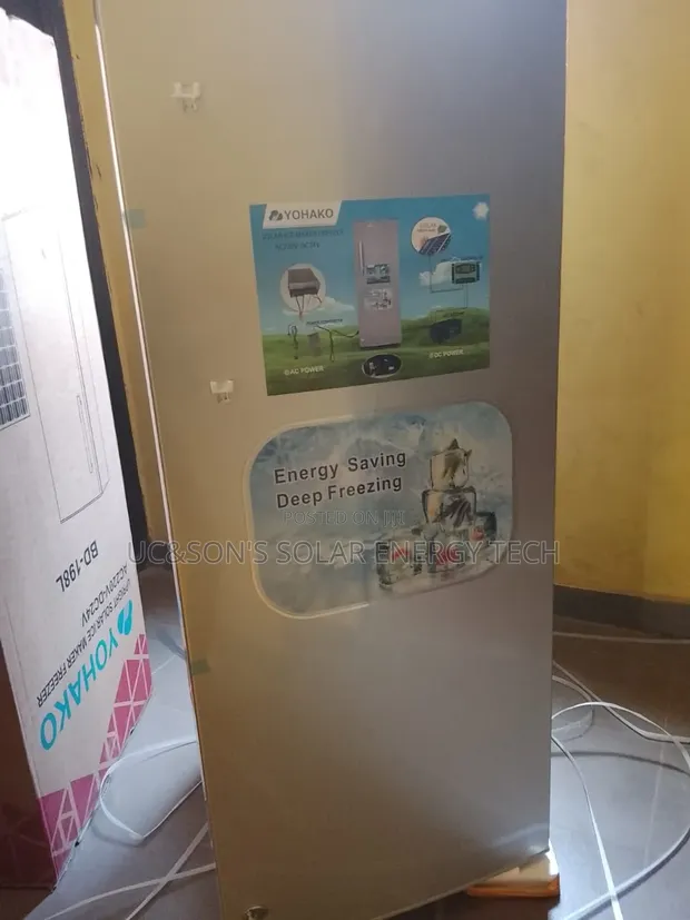 Yohako Solar Ice Block Freezer 198L (AC/DC 24V) - 1
