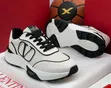 Valentino Garavani Men's White & Black Sneakers - 1