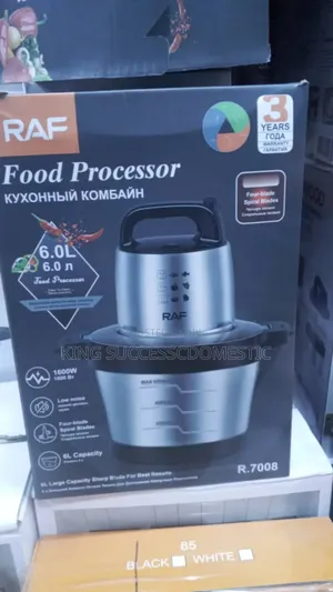 Brand New Raf 6.0L Stainless Steel Food Processor / Electric Chopper