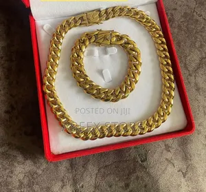 Original Cuban Chain da Bracelet Set