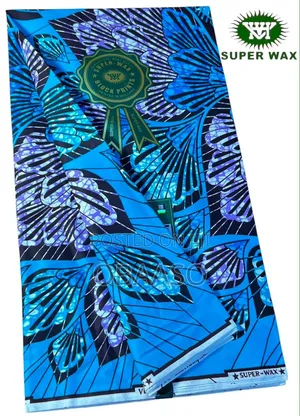 Super Wax Ankara Fabric - 100% Cotton