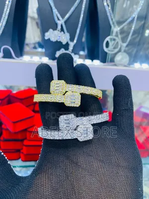 Zirconia Bracelet Mai Inganci - Zinariya & Azurfa