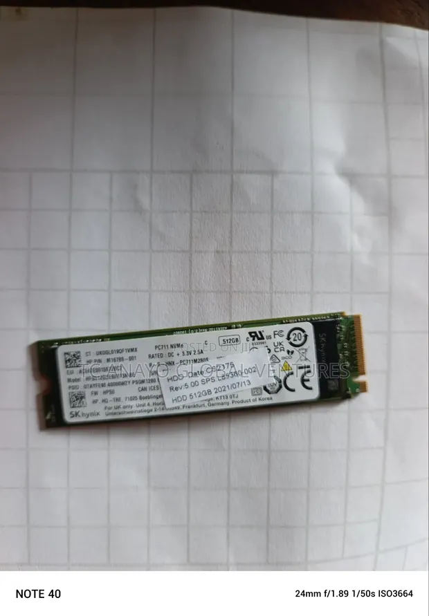 512GB SSD Card Single Cut - 1