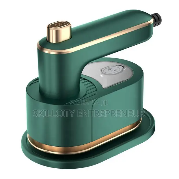 Portable Steam Iron with Titanium Soleplate - 1