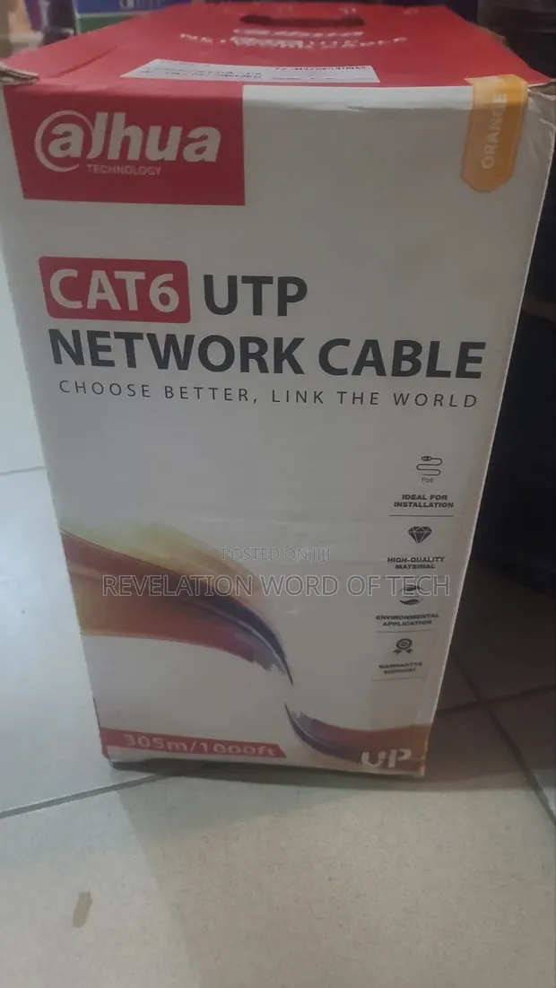 Dahua Cat6 Network Cable - 1