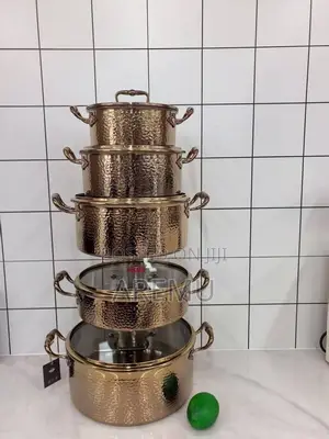 Uakeen Cookware Set - Rose Gold