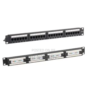 Brand New 1U 24 Port Cat6 UTP Patch Panel