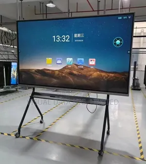 Elon Display 100" Interactive Flat Panel tare da Kyauta Stand