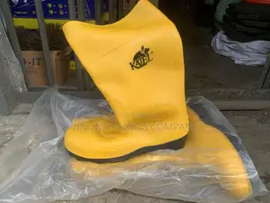 Katel Yellow PVC Safety Wellington Boots