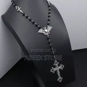 Quality Stainless Steel Cross Chain Necklace