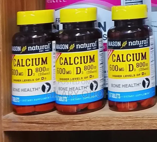 Mason Natural Calcium 600mg with Vitamin D3 - 1