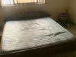 Neatly Used 6x6 Mattress and Bed Frame - 2