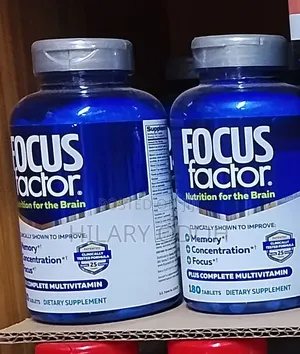 Focus Factor Maganin Lafiyar Kwakwalwa & Tunani - 180 Tablets