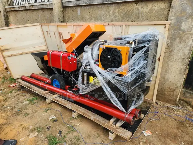 Sennebogen Shengmao Jbs4or Portable Diesel Concrete Pump - 1