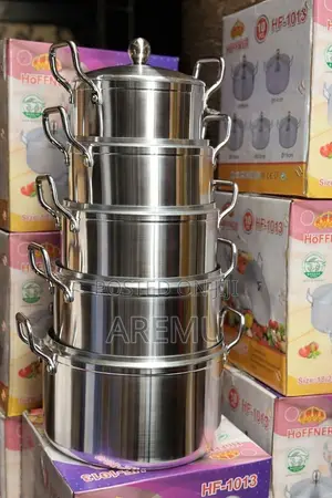 5pcs Aluminum Pot Set (18/20/22/24/26cm)