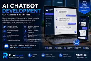 Ci Gaban AI Chatbot don Websites & Kasuwanci