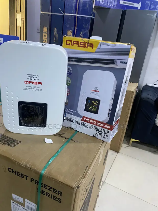 Qasa AVR-PRO 5000W Automatic Voltage Stabilizer - 1