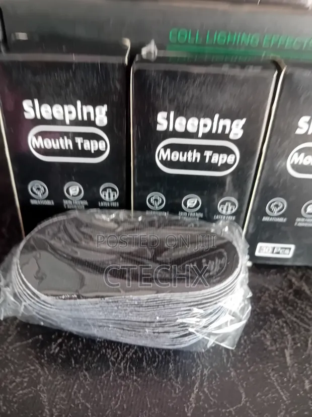 Sleep Mouth Tape for Improved Breathing, Anti Snoring Aid (30 Pack) - 1