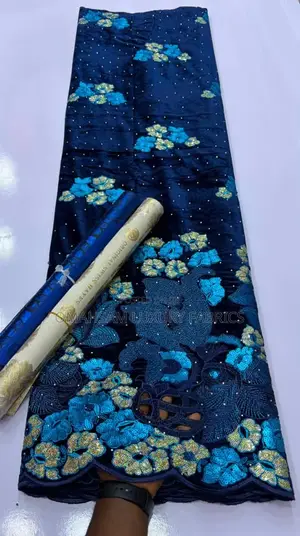 Luxury Velvet Lace Fabric