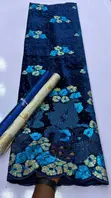 Luxury Velvet Lace Fabric - 1