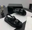 Alohas Premium Men's Leather Sandals - Black - 2