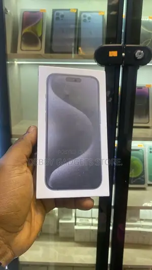 New Apple iPhone 15 Pro 256GB Black