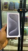 New Apple iPhone 15 Pro 256GB Black - 1