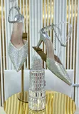 Coperni Luxury Ladies Shoe and Purse Set - Ash - 1