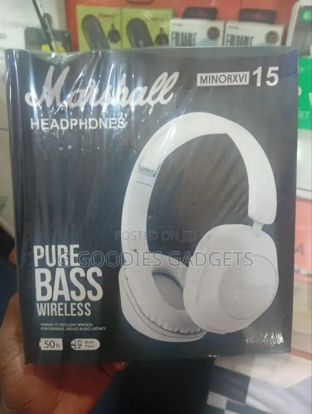 Marshall Minor XVI Wireless Earbuds - White - 1