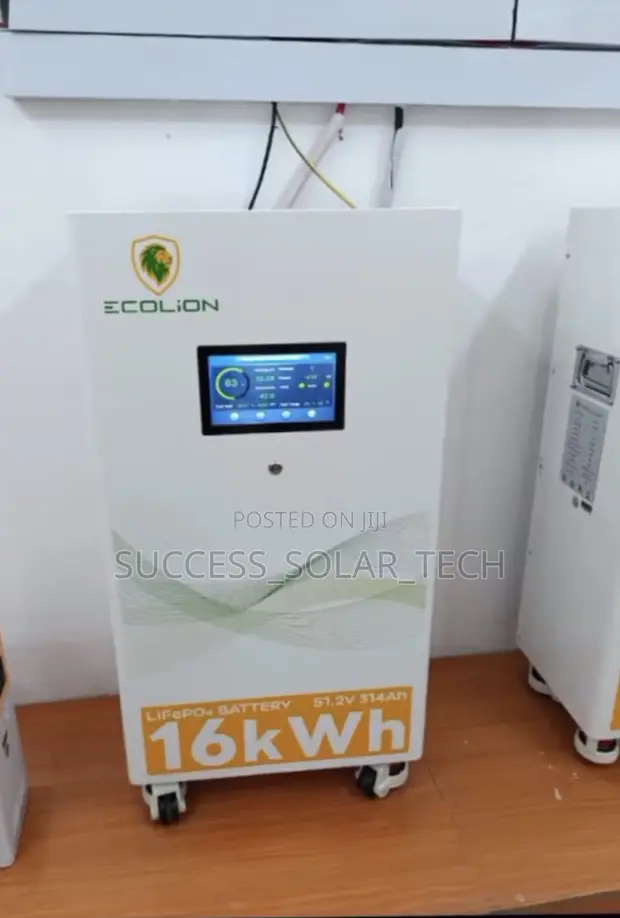 Ecolion 16kWh Lithium Battery - 1