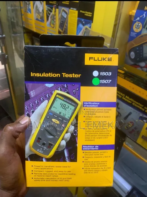 Fluke 1503 Insulation Tester - 1