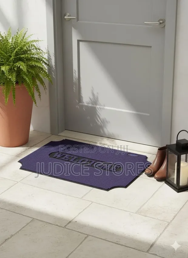 60x90cm Welcome Rubber Footmat - 1