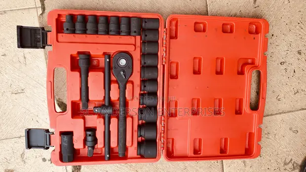 1/2" Drive Socket da Ratchet Wrench Set - 1