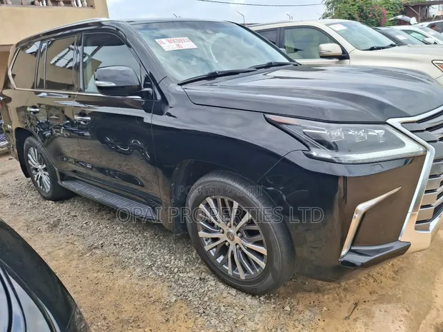 Lexus LX 2018 Black - Foreign Used - 1