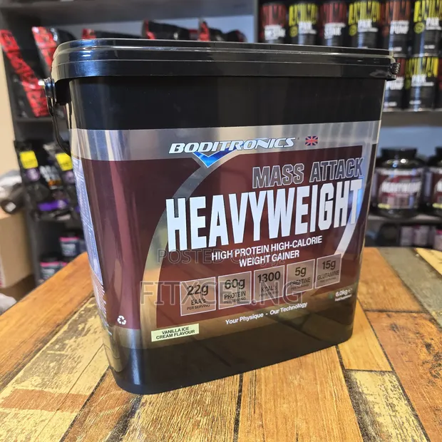 Boditronics Mass Attack Heavyweight 6kg - Vanilla Ice Cream - 1