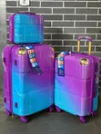 Set of 3 Plastic Luggage Boxes - 1
