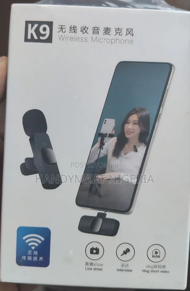 K9 Wireless Lavalier Microphone - 1