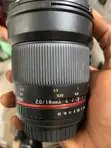 Rokinon 16mm f/2.0 da aka yi amfani da shi a UK don Canon - 4