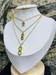 Necklace Na Quality Gold-Plated Stainless Steel - 2