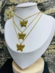 Necklace Na Quality Gold-Plated Stainless Steel - 3