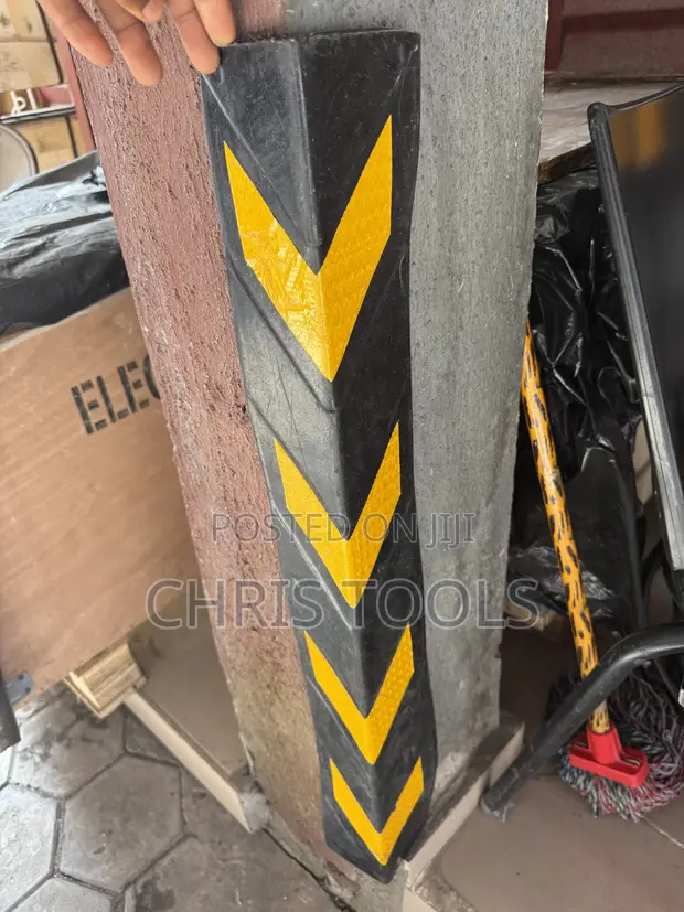 Heavy-Duty Rubber Corner Guard / Column Protector - 1