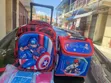 Boys Trolley School Bag with Matching Lunch Bag - 1