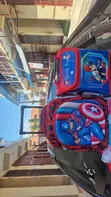 Boys Trolley School Bag with Matching Lunch Bag - 2