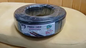 RG59 Coaxial CCTV Cable tare da Power - 100% Braid